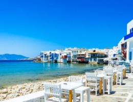 MEDIO DA DE VISITA A LA ISLA DE MYKONOS